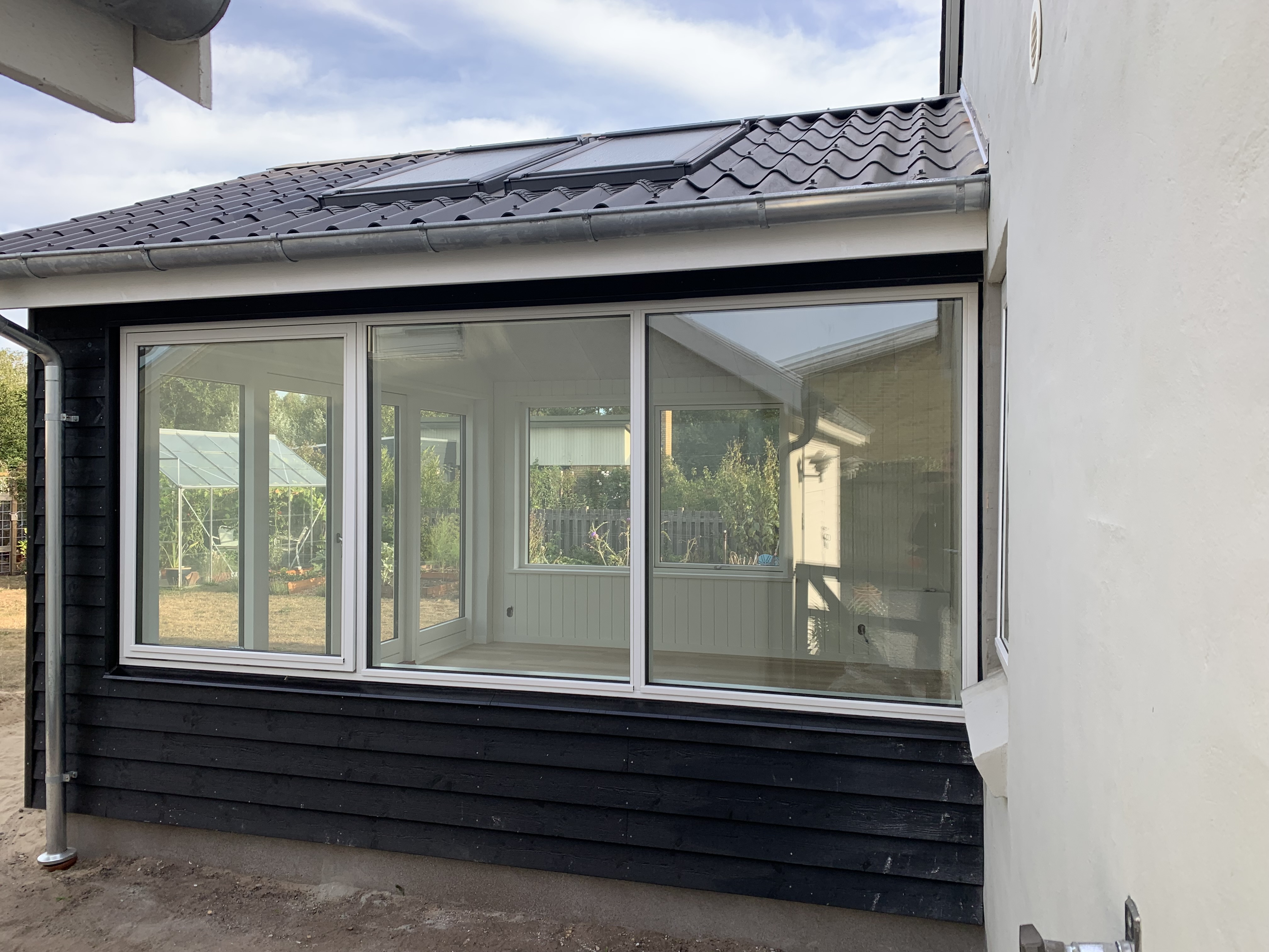 Tilbygning Set Udefra